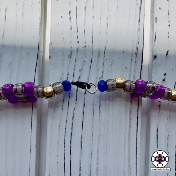 Mega Man X Ultimate Armor Perler Necklace - Picture 3 of 4